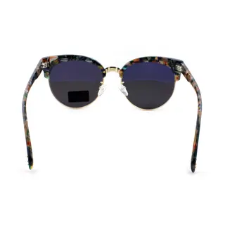 Top Quality Fashion Round Nose pads Designer Mirrored Handmade Acetate Polarized Men Sunglasses